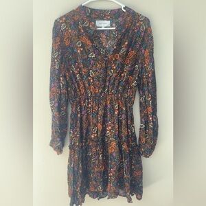 Dear John Multicolor Long Sleeve Dress